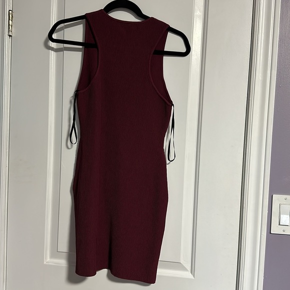 Aritzia Babaton Sculpt Knit Racer Mini Dress - Picture 4 of 6